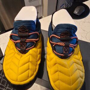 New Balance Moc Mid Yellow SUFMMOCM2 MEN'S SIZE 10 SLIDE SLIP-ON SKATE SLIPPER